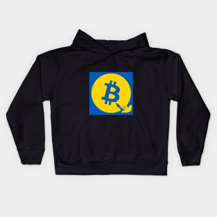 BITCOIN FOR PEACE IN UKRAINE Kids Hoodie